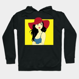 Beautiful Women T-shirt Design Hoodie